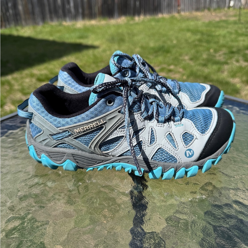 Merrell Women All Out Blaze Areo Sport Athletic Shoes Hiking Shoes Size 8